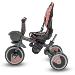 Dětská tříkolka Baby Mix 5v1 RELAX 365° růžová