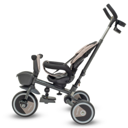 Dětská tříkolka Baby Mix 5v1 RELAX 365° béžová