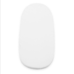 Froté nepromokavá podložka do kočárku New Baby 35x75 cm bílá