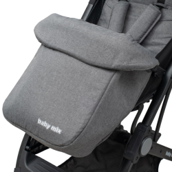 Sportovní kočárek Bimelo Baby Mix Ultra-light šedý