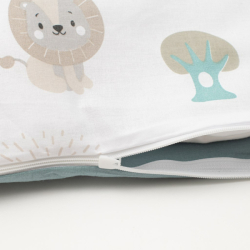 2-dílné ložní povlečení New Baby Safari II 90/120 cm mint