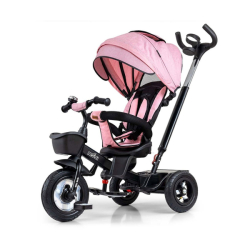 Dětská tříkolka Milly Mally Movi black-pink