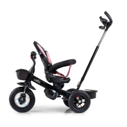 Dětská tříkolka Milly Mally Movi black-pink