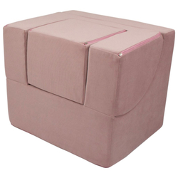 Dětské rozkládací křeslo-lenoška pink