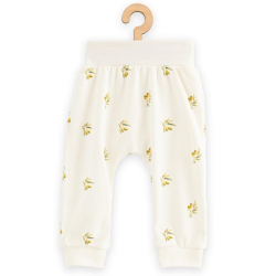 Kojenecké kalhoty z organické bavlny New Baby Olivy