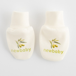 Kojenecké rukavičky z organické bavlny New Baby Olivy