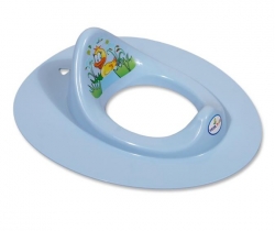 Sedátko dětské - adaptér na WC plast - KAČENKA modré