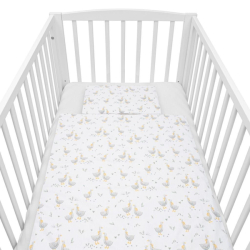 2-dílné ložní povlečení New Baby Husičky 90/120 cm