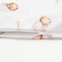 2-dílné ložní povlečení New Baby Sweet teddy bear 90/120 cm pink