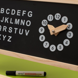 Dřevěná tabule pro děti 2v1 Montessori Baby Mix