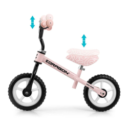 Dětské balanční kolo Milly Mally Milly Mally Dragon pink