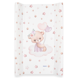 Přebalovací nástavec Baby Mix Medvídek 47x70cm růžová