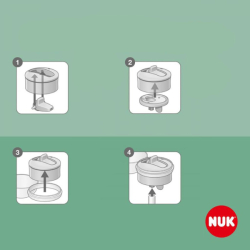 Dětská láhev NUK Mini-Me Flip Frozen  450 ml  12+ m