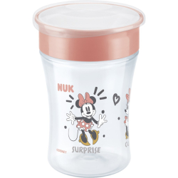 Dětský hrníček Magic NUK Cup Minnie (8+ m.) NUK 360°
