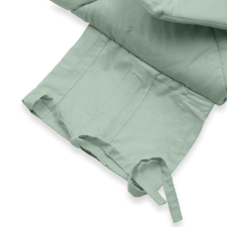 Klasická šněrovací zavinovačka New Baby sea green