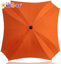 Slunečník, deštník  do kočárku Baby Nellys ® - červený