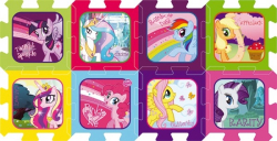 Pěnové puzzle My Little Pony/Hasbro 32x32x1cm