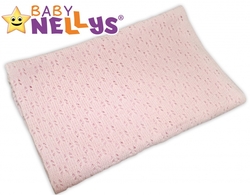 Háčkovaná dečka Baby Nellys ® - růžová