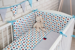Baby Nellys Mantinel s povlečením BABY LOVE 