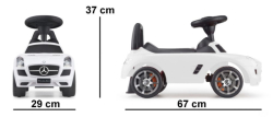 Eco toys Jezdítko, odrážedlo Mercedes-Benz  - bílé