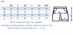 Be MaaMaa Těhotenské,bavlněné kraťasy s odpáratelným pásem - Máta, vel. M