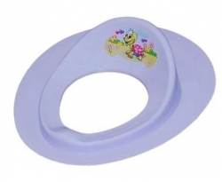 Sedátko dětské - adaptér na WC plast ŽELVA fialové