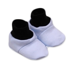 Capáčky kojenecké bavlna - LITTLE PRINCE modré .