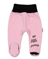 Polodupačky kojenecké bavlna - LITTLE PRINCESS růžové 