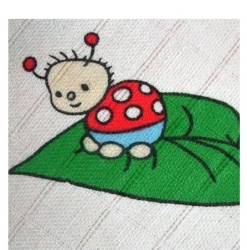 Plenová osuška TETRA 90x100cm -  BERUŠKY na bílém - Libštátské závody    