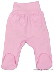 Polodupačky kojenecké bavlna - NEW BABY růžové 