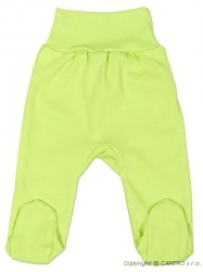 Polodupačky kojenecké bavlna - NEW BABY zelené 