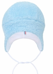 Čepice kojenecká zimní - NICE BEAR modrá 