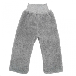 Zimní chlupáčkové kalhoty podšité - PENGUIN šedé