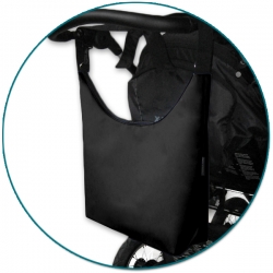 Taška na kočár - SIMPLY BAG černá 