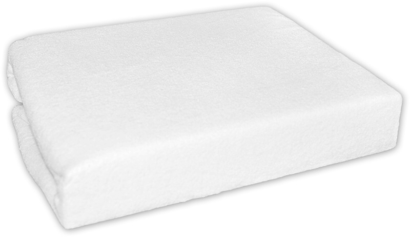 Prostěradlo jersey do kočárku 75 x 35 - bílé