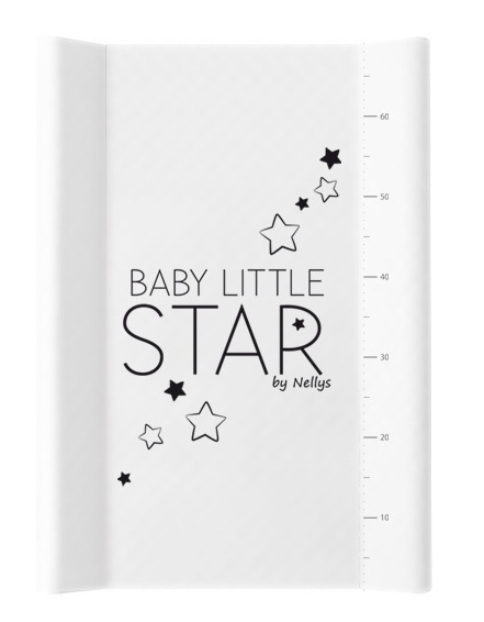 Přebalovací podložka , měkká ,vyvýšené boky, BABY STAR, 50 x 70c