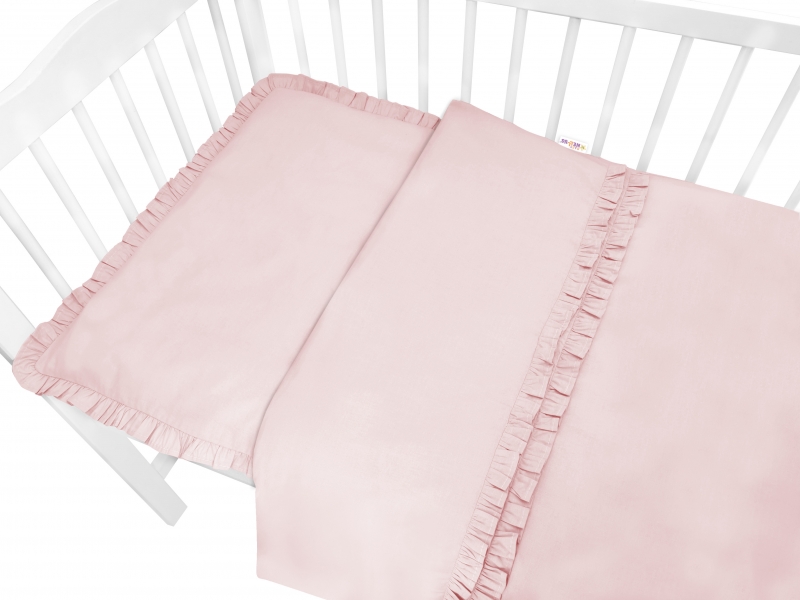 Baby Nellys 2-dílné bavlněné povlečení, Royal - růžové Velikost