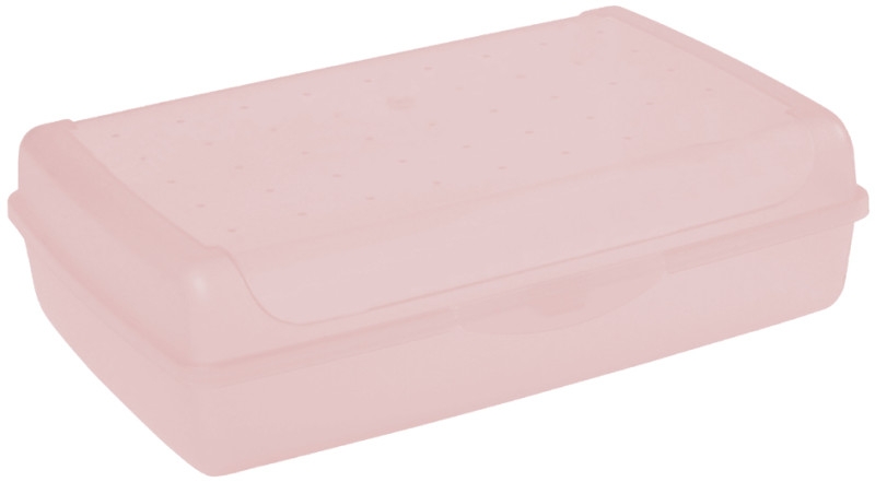 Svačinkový box Sandwich klick-box Keeeper - midi 1 l, pudrově rů