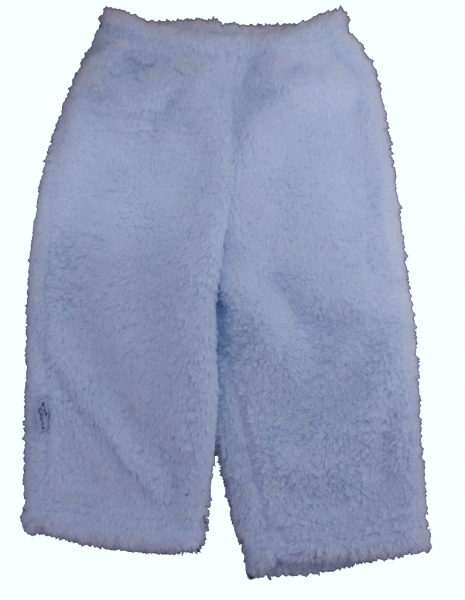 Kalhoty kojenecké teplé - LAMA modré 