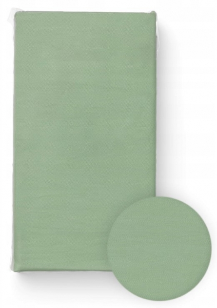 Prostěradlo do postýlky, bavlna, zelené, 120 x 60 cm Rozměry 120