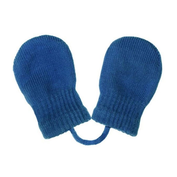 Dětské zimní rukavičky New Baby modré Velikost 56 (0-3m)