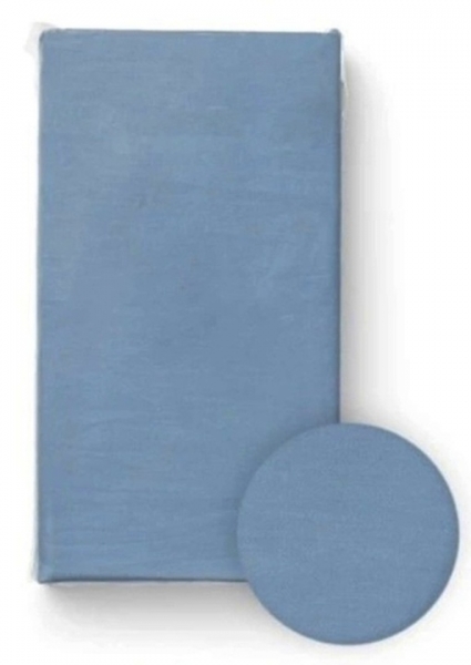 Prostěradlo do postýlky, bavlna, tmavě modré, 120 x 60 cm Rozměr