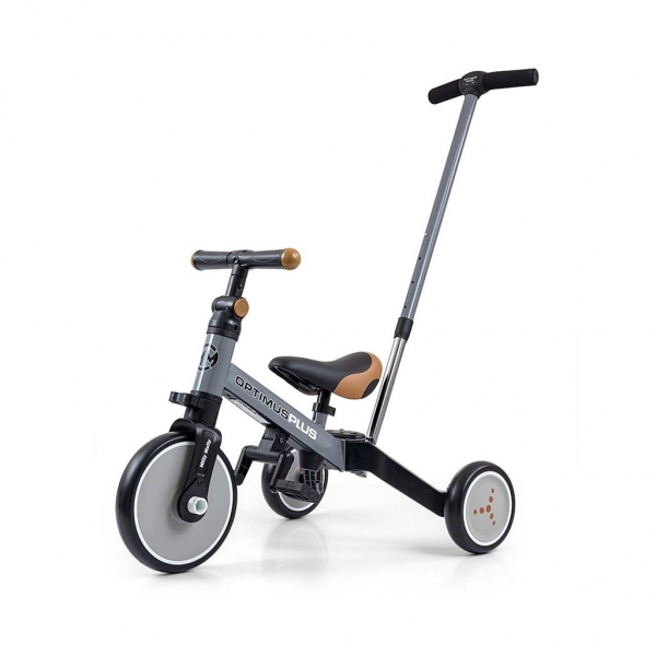 Balanční tříkolka, kolo, odrážedlo a vodicí tyčí, Optimus Plus 4
