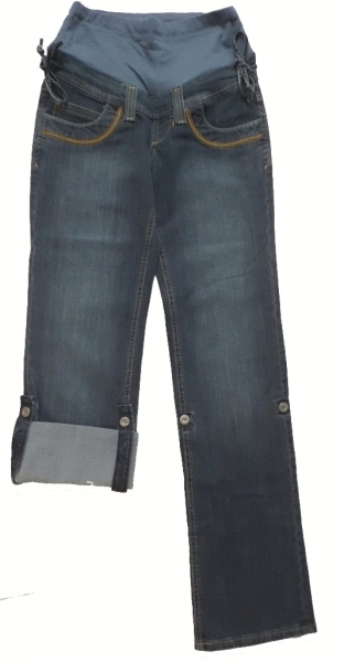 Těhotenské kalhoty 2v1 WINDSTAR - RIFLE 216 tmavě modré 