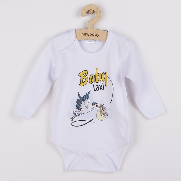 Body s potiskem New Baby Baby taxi Velikost 86 (12-18m)