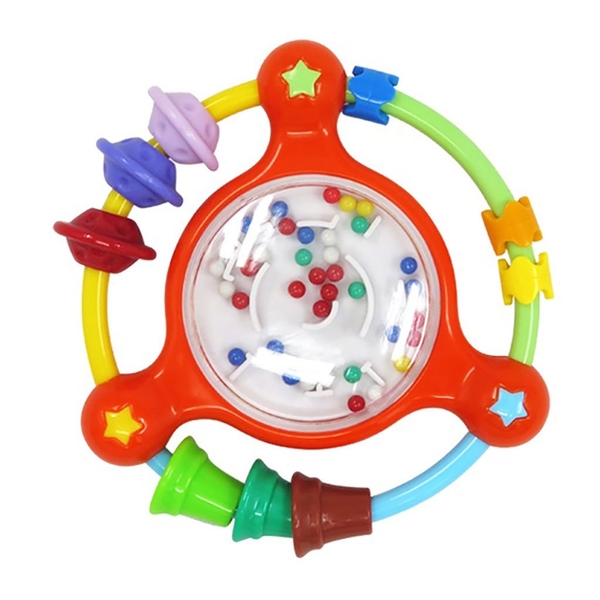 Chrastítko dětské - BLUDIŠTĚ s kuličkami barevné - BabyMix