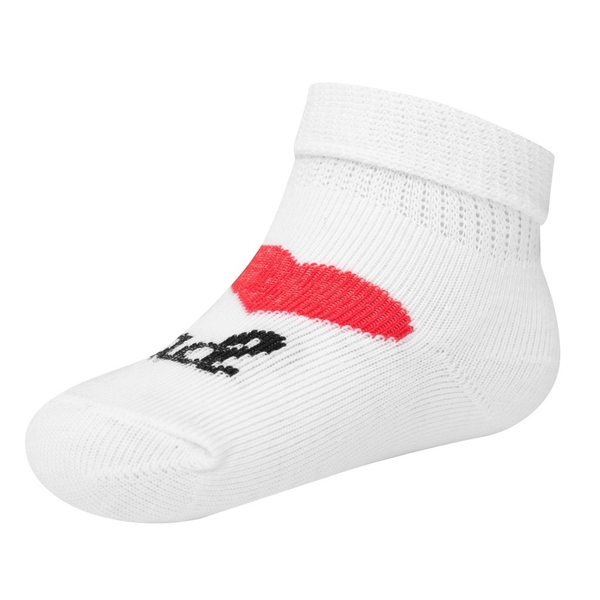 Ponožky kojenecké bavlna - MAM AND DAD bílé 