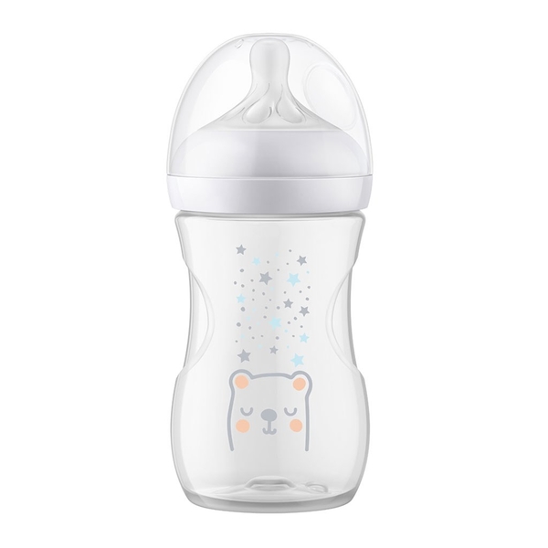 Láhev Avent Natural Response s ventilem Air Free 260 ml +1m medv