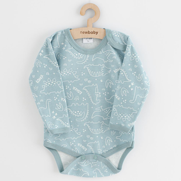 Kojenecké body New Baby Classic II dino mátový Velikost 74 (6-9m