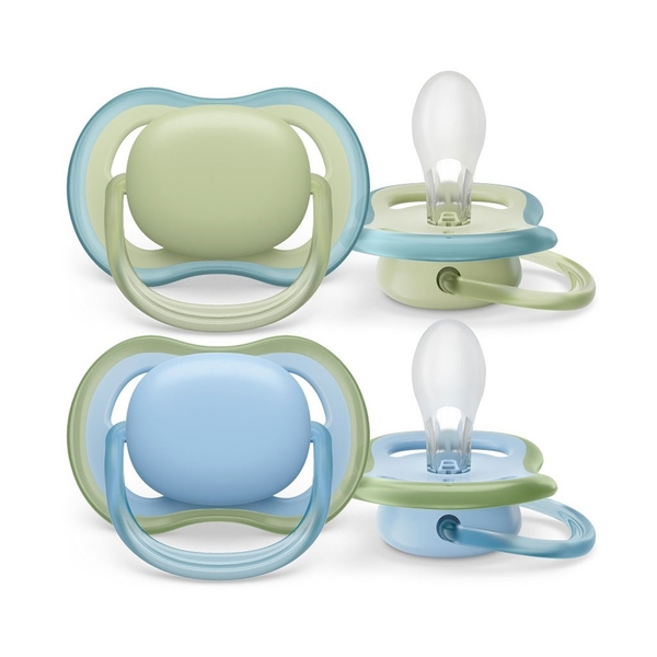 Šidítko Avent Ultra air Neutral 2ks 0- 6 m kluk Velikost 0-6 m